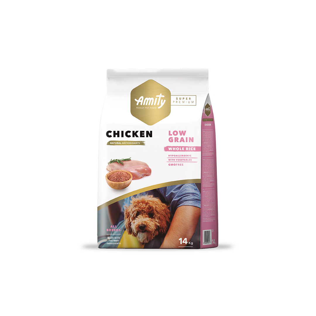 Amity chicken perro adulto 4KG