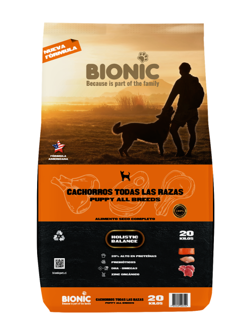 Bionic perro cachorro 20KG