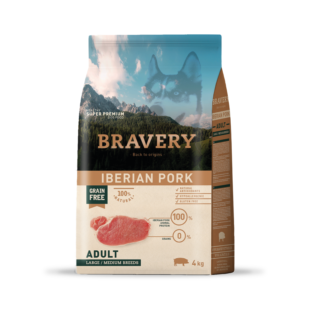 Bravery iberian pork perro adulto 4KG