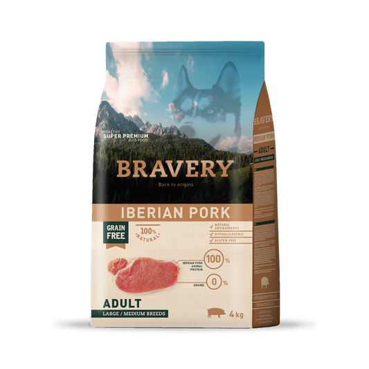 Bravery iberian pork perro adulto 4KG