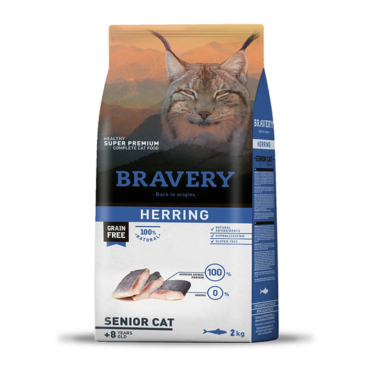 Bravery herring gato senior +8 2KG