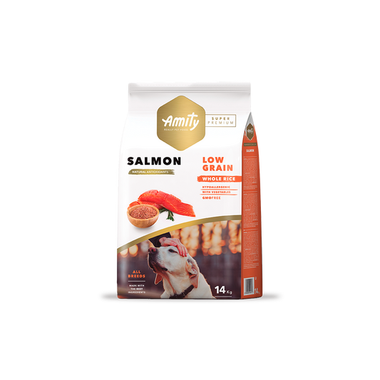 Amity salmon perro adulto 4KG