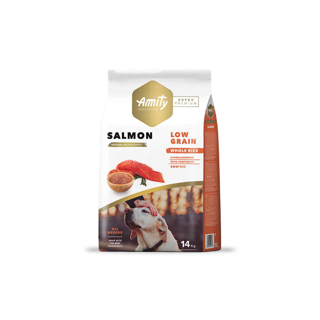 Amity salmon perro adulto 14KG