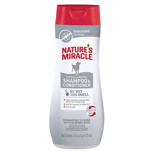 Shampoo & acondicionador hipoalergénico Nature's Miracle 473ML