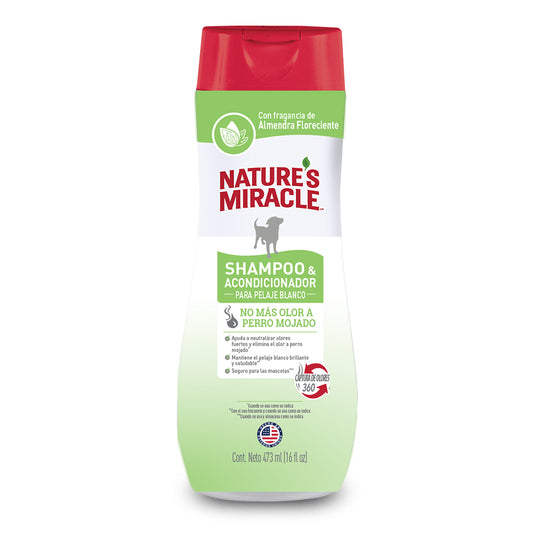 Shampoo & acondicionador whitening Nature's Miracle 473ML