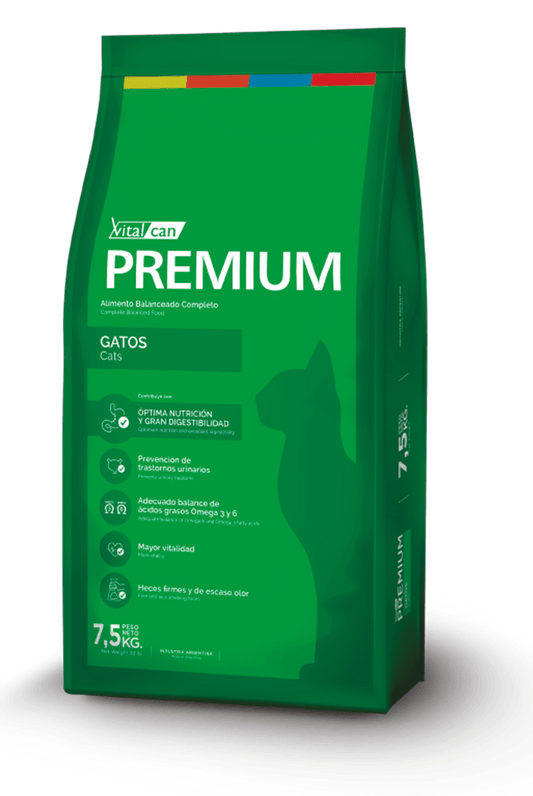 Premium gato adulto 7,5KG Vitalcan