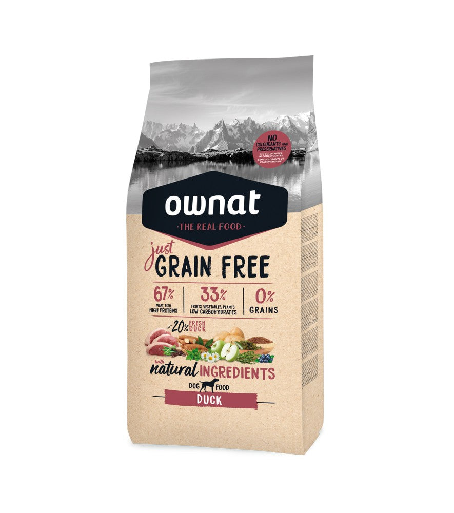 Ownat Grain Free Perro Adulto Duck 3Kg