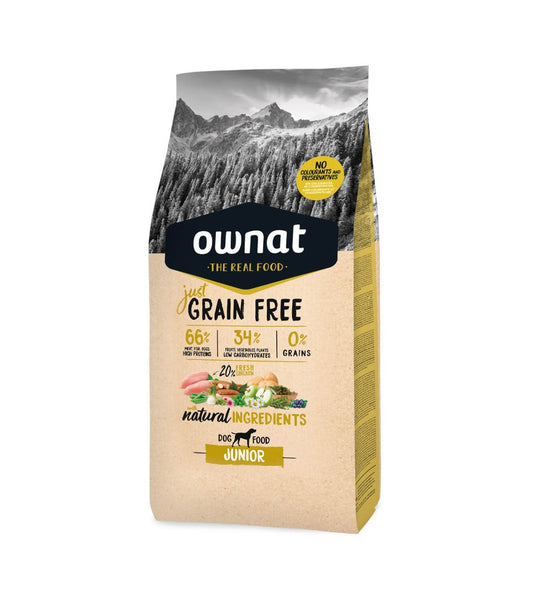 Ownat Grain Free Perro Junior 3Kg