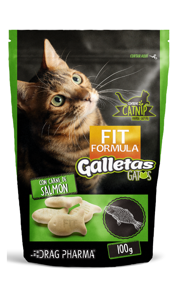 Fit Formula snack gato galletas de salmón 100GR