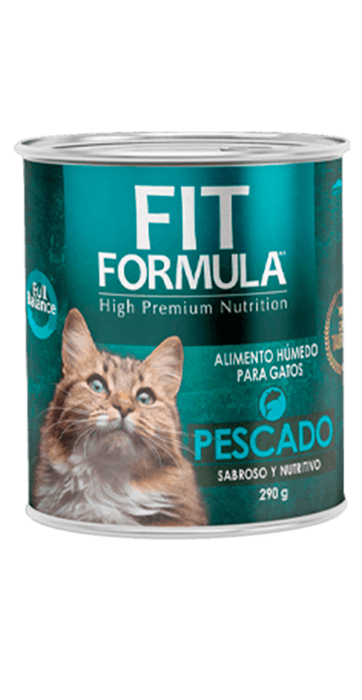 Fit Formula alimento humedo gato pescado 280GR