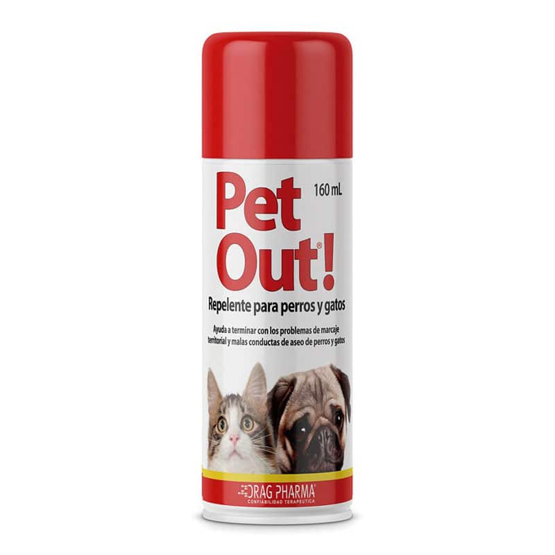 Repelente para perros y gatos Pet Out! Drag Pharma